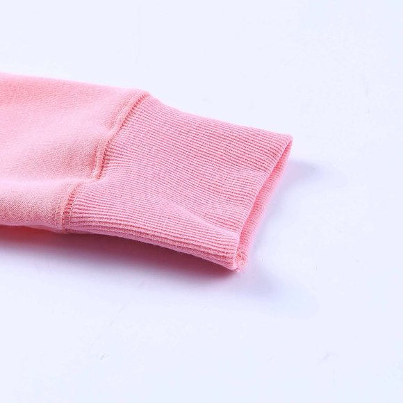 Pink Cropped Hoodie and Drawstring High Waist Shorts Set. barbiecore - Picture 13 of 13